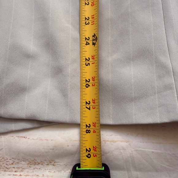 LAUREN Ralph Lauren | Silk Blend Blazer Jacket | Size 12 | Light Blue - Picture 7 of 9